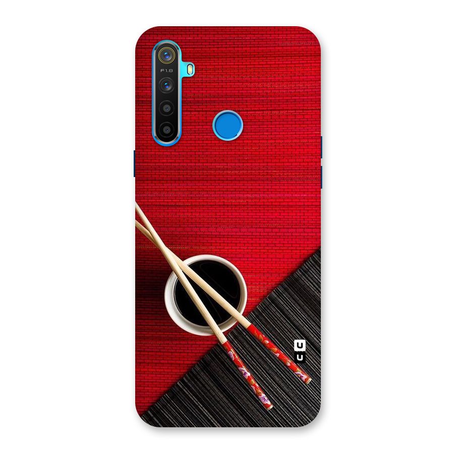 Cup Chopsticks Back Case for Realme 5s