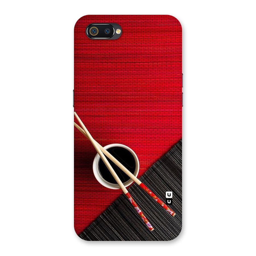 Cup Chopsticks Back Case for Realme C2
