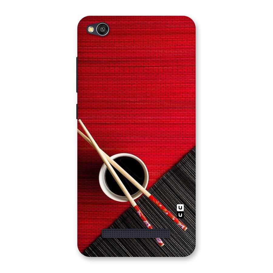 Cup Chopsticks Back Case for Redmi 4A