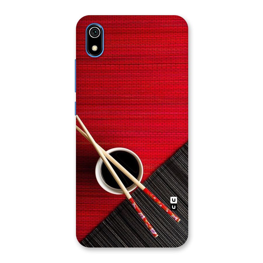 Cup Chopsticks Back Case for Redmi 7A