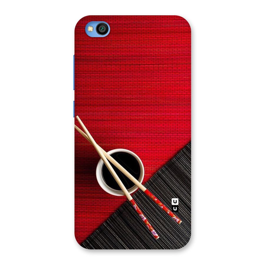 Cup Chopsticks Back Case for Redmi Go