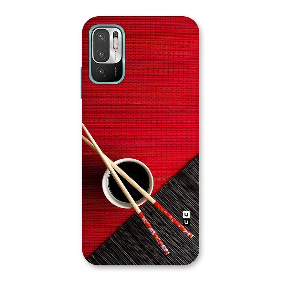 Cup Chopsticks Back Case for Redmi Note 10T 5G