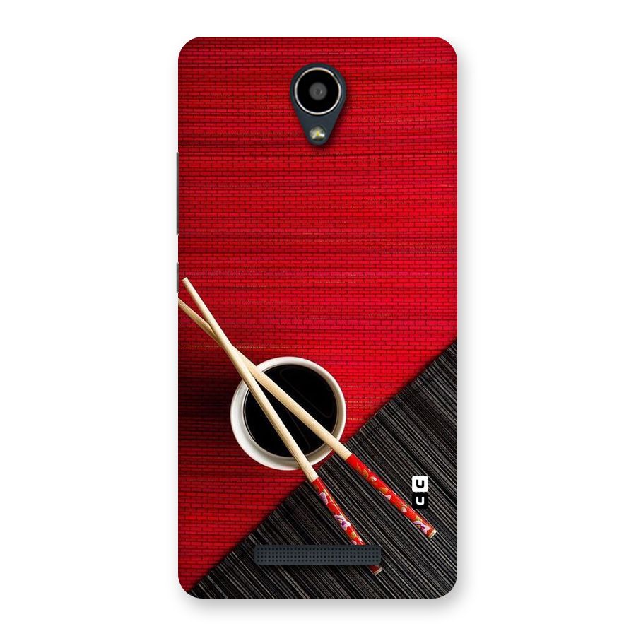 Cup Chopsticks Back Case for Redmi Note 2