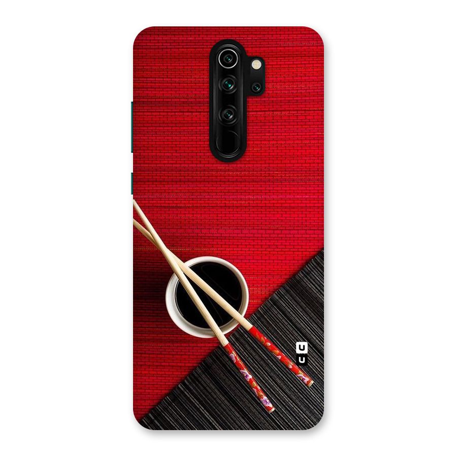 Cup Chopsticks Back Case for Redmi Note 8 Pro