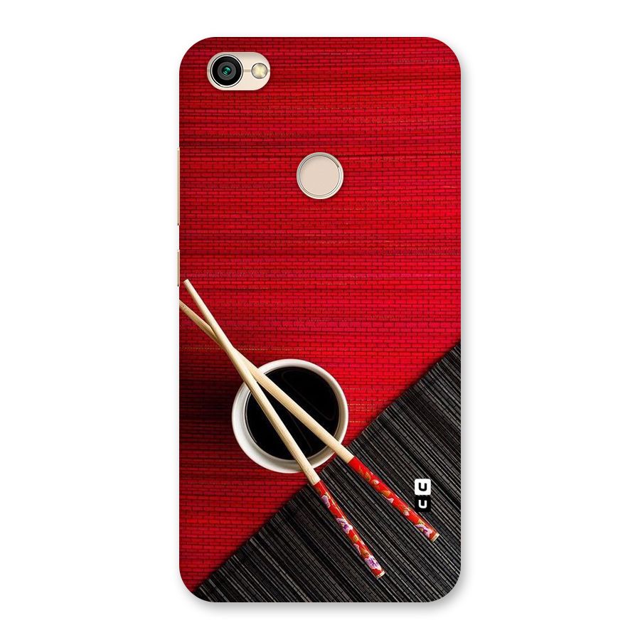 Cup Chopsticks Back Case for Redmi Y1 2017