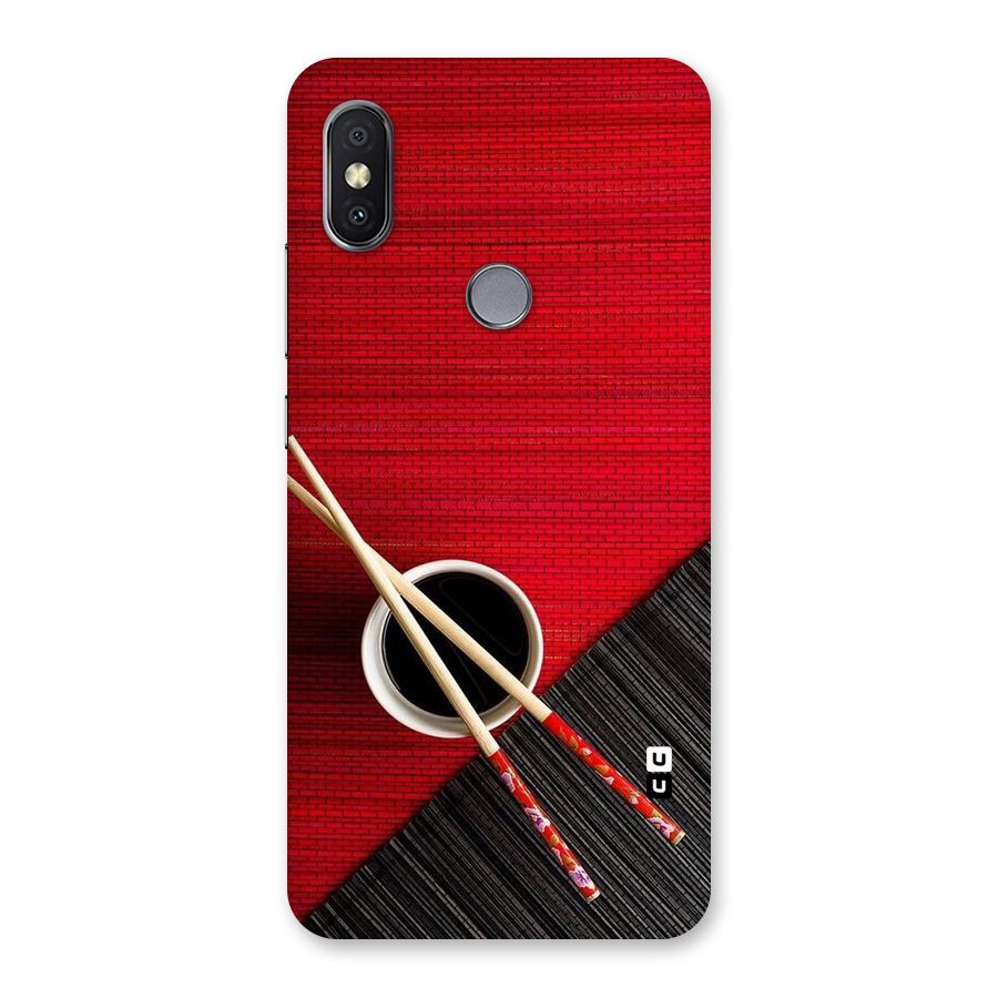 Cup Chopsticks Back Case for Redmi Y2