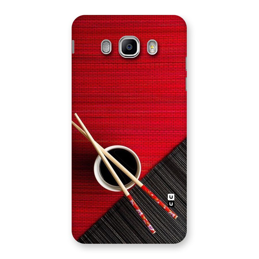 Cup Chopsticks Back Case for Samsung Galaxy J5 2016