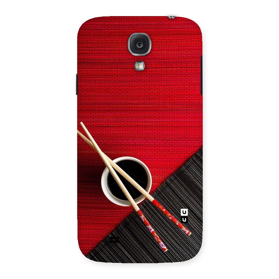 Cup Chopsticks Back Case for Samsung Galaxy S4