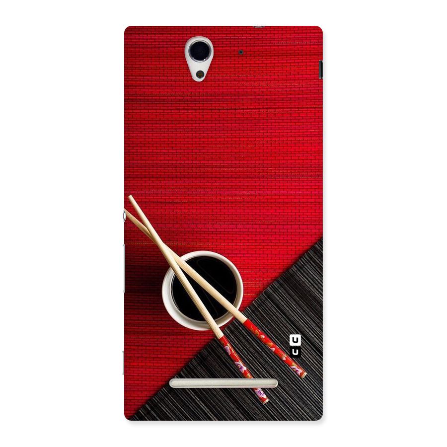 Cup Chopsticks Back Case for Sony Xperia C3