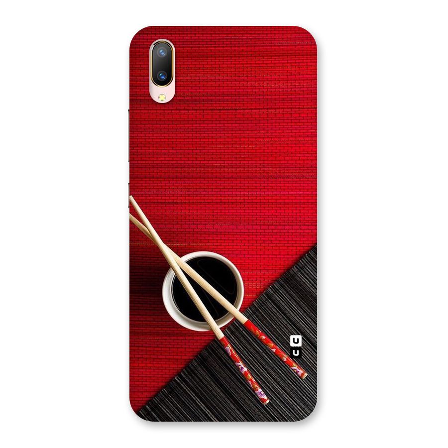 Cup Chopsticks Back Case for Vivo V11 Pro