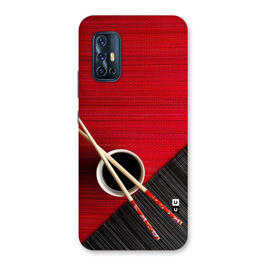 Cup Chopsticks Back Case for Vivo V17