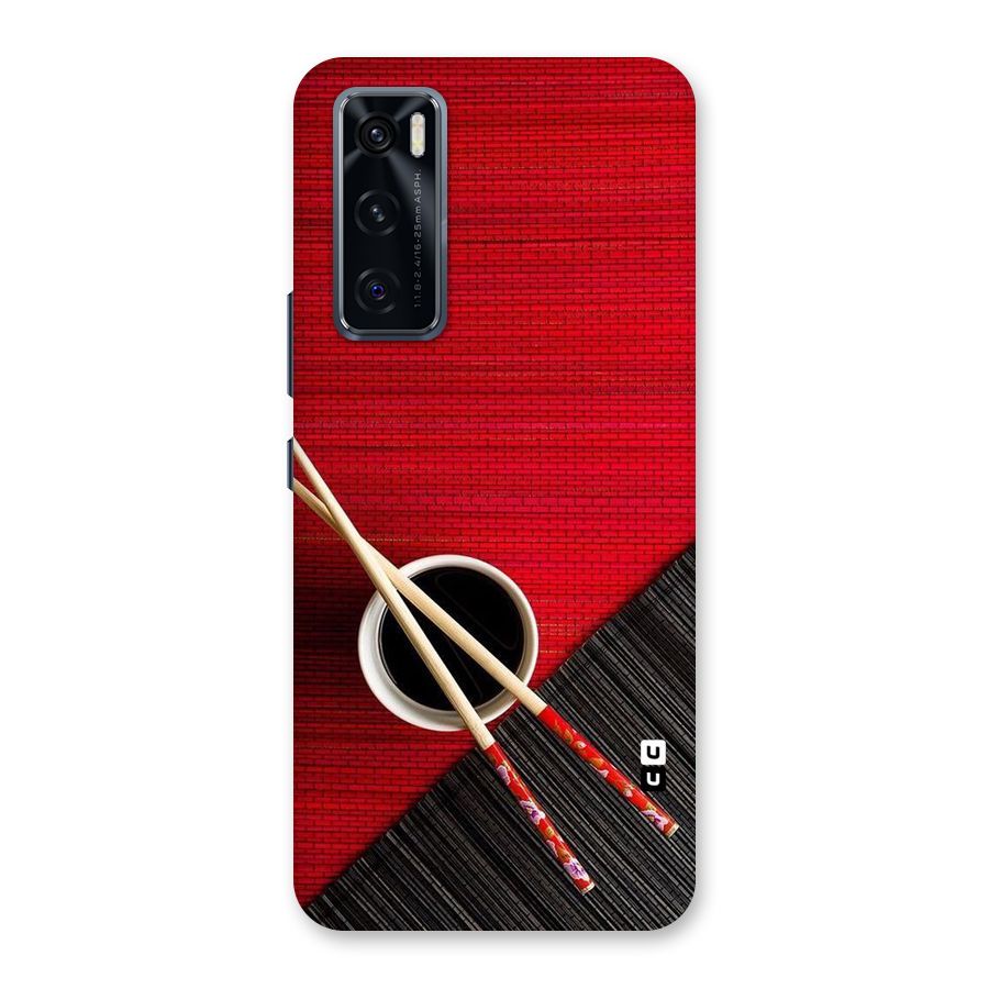 Cup Chopsticks Back Case for Vivo V20 SE