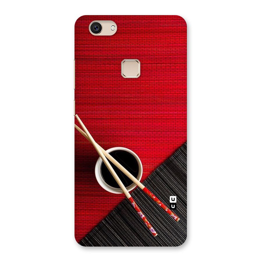 Cup Chopsticks Back Case for Vivo V7