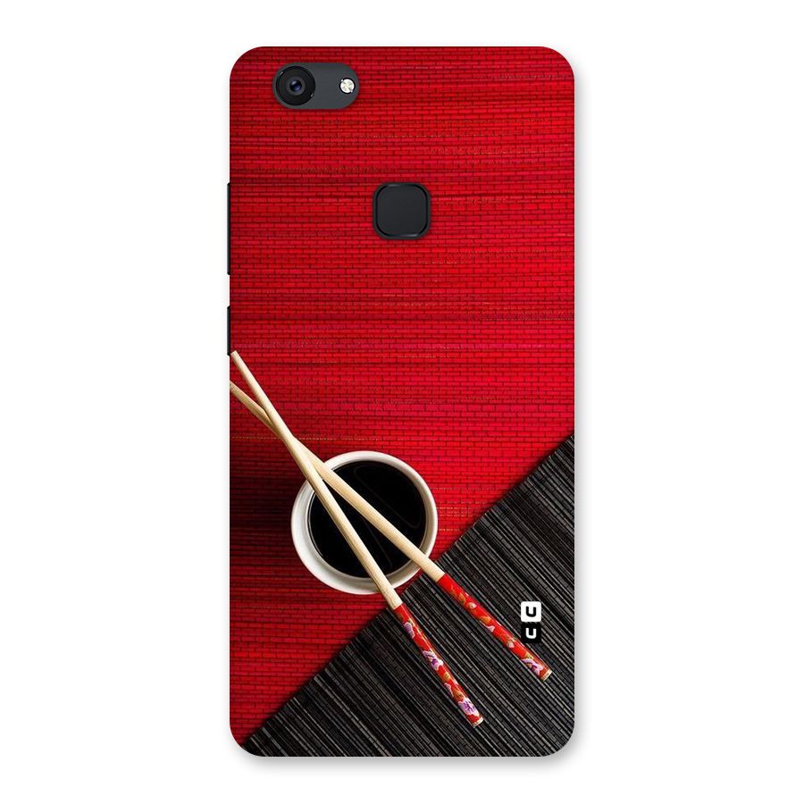 Cup Chopsticks Back Case for Vivo V7 Plus