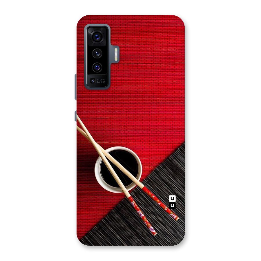 Cup Chopsticks Back Case for Vivo X50