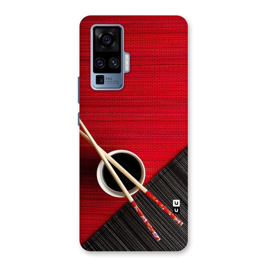 Cup Chopsticks Back Case for Vivo X50 Pro