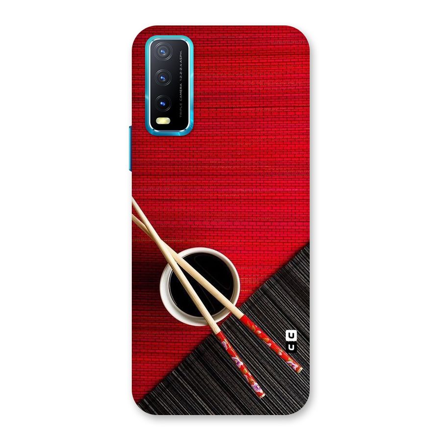 Cup Chopsticks Back Case for Vivo Y20G