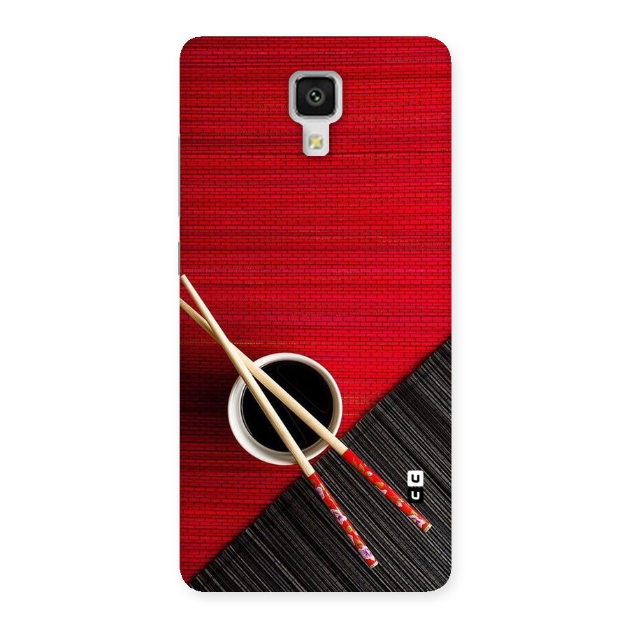 Cup Chopsticks Back Case for Xiaomi Mi 4