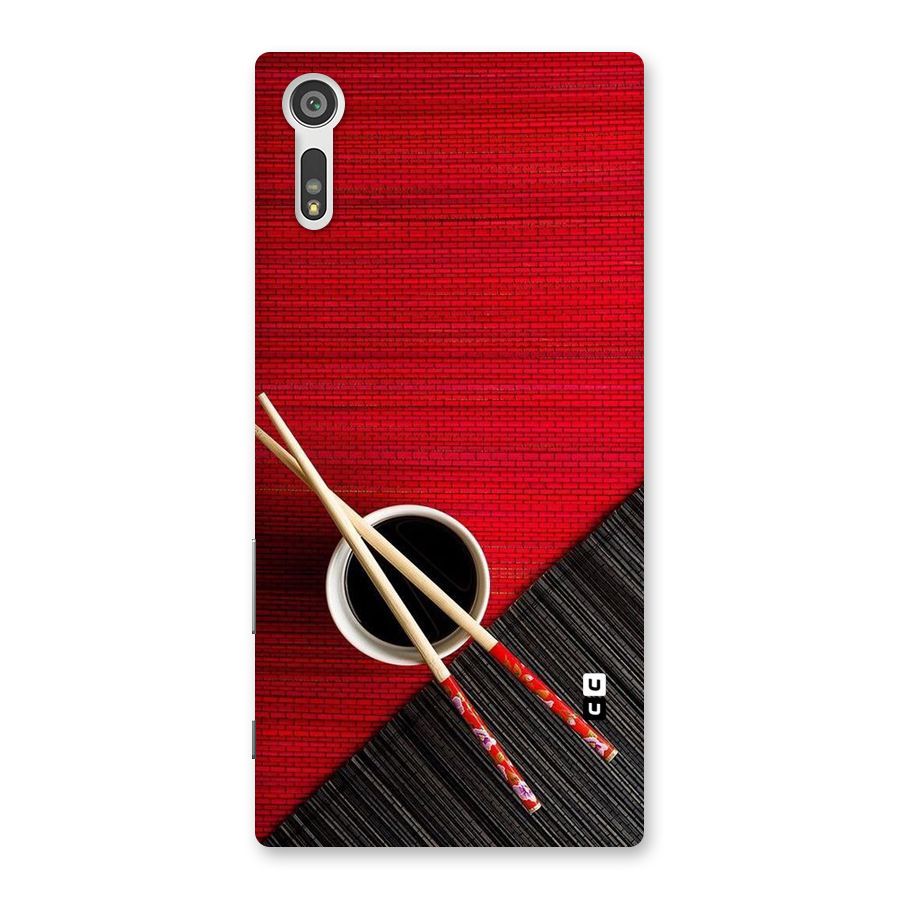 Cup Chopsticks Back Case for Xperia XZ