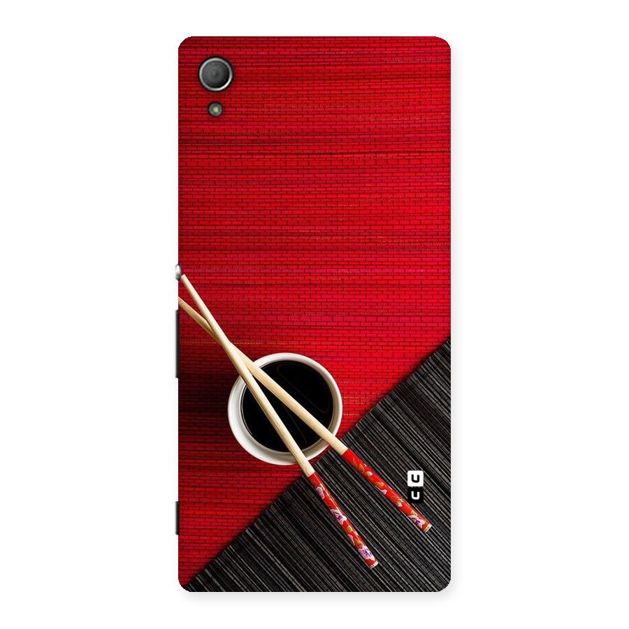 Cup Chopsticks Back Case for Xperia Z4
