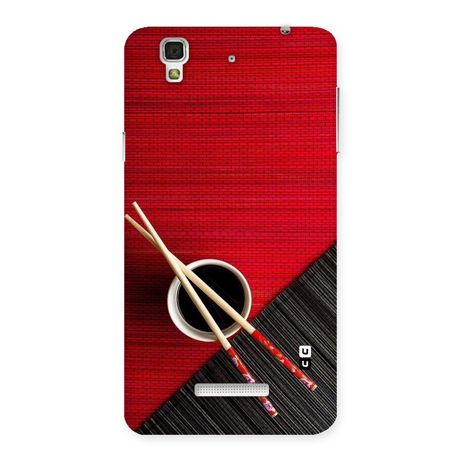 Cup Chopsticks Back Case for YU Yureka Plus