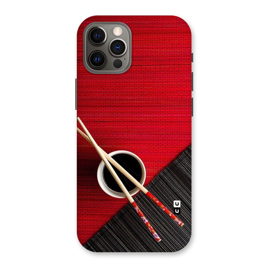 Cup Chopsticks Back Case for iPhone 12 Pro