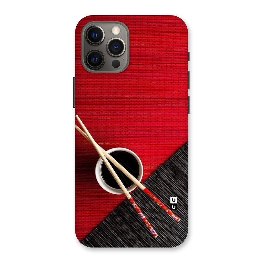 Cup Chopsticks Back Case for iPhone 12 Pro Max