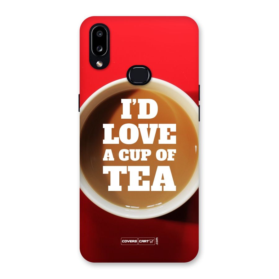 Cup of Tea Back Case for Galaxy A10s
