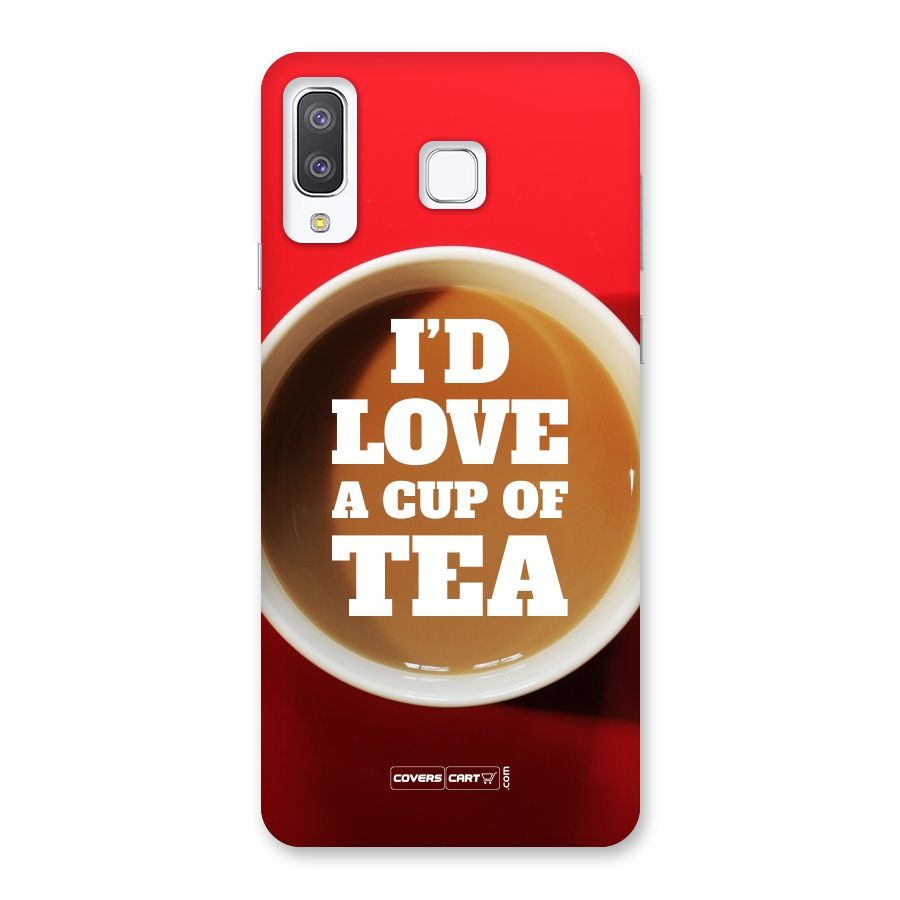 Cup of Tea Back Case for Galaxy A8 Star