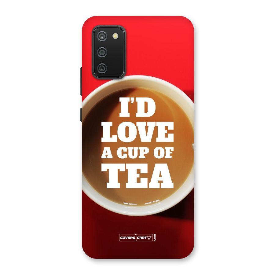 Cup of Tea Back Case for Galaxy M02s