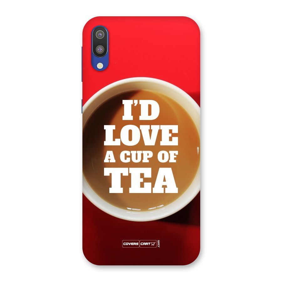 Cup of Tea Back Case for Galaxy M10