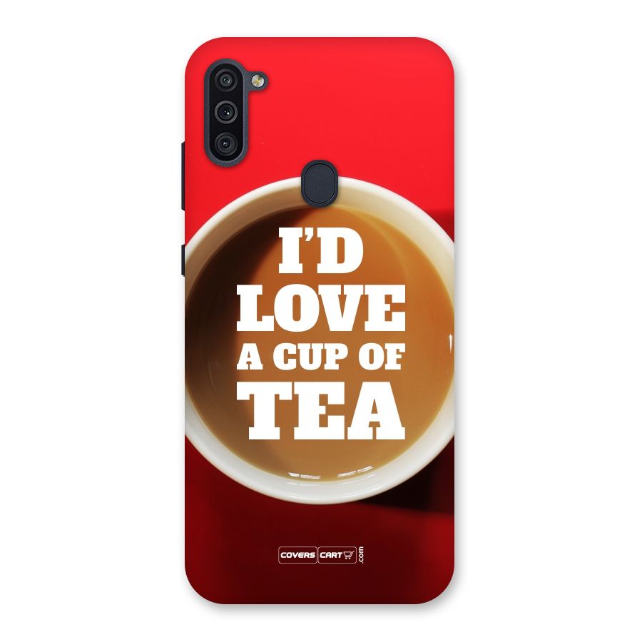 Cup of Tea Back Case for Galaxy M11