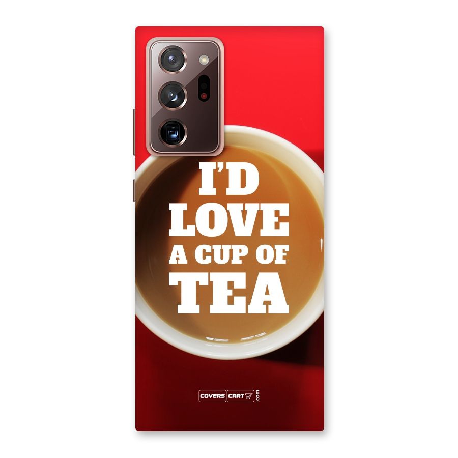 Cup of Tea Back Case for Galaxy Note 20 Ultra