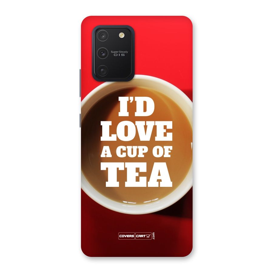 Cup of Tea Back Case for Galaxy S10 Lite
