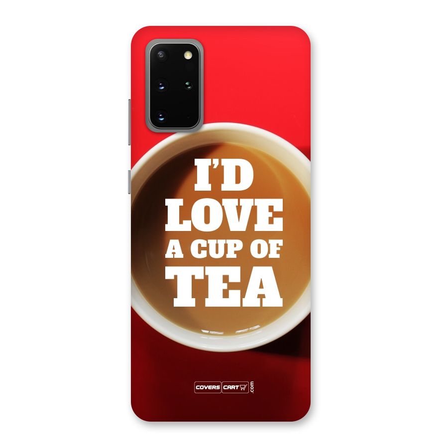 Cup of Tea Back Case for Galaxy S20 Plus