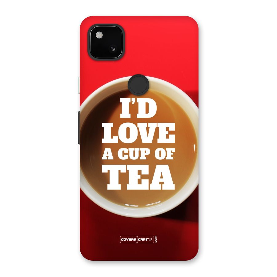 Cup of Tea Back Case for Google Pixel 4a