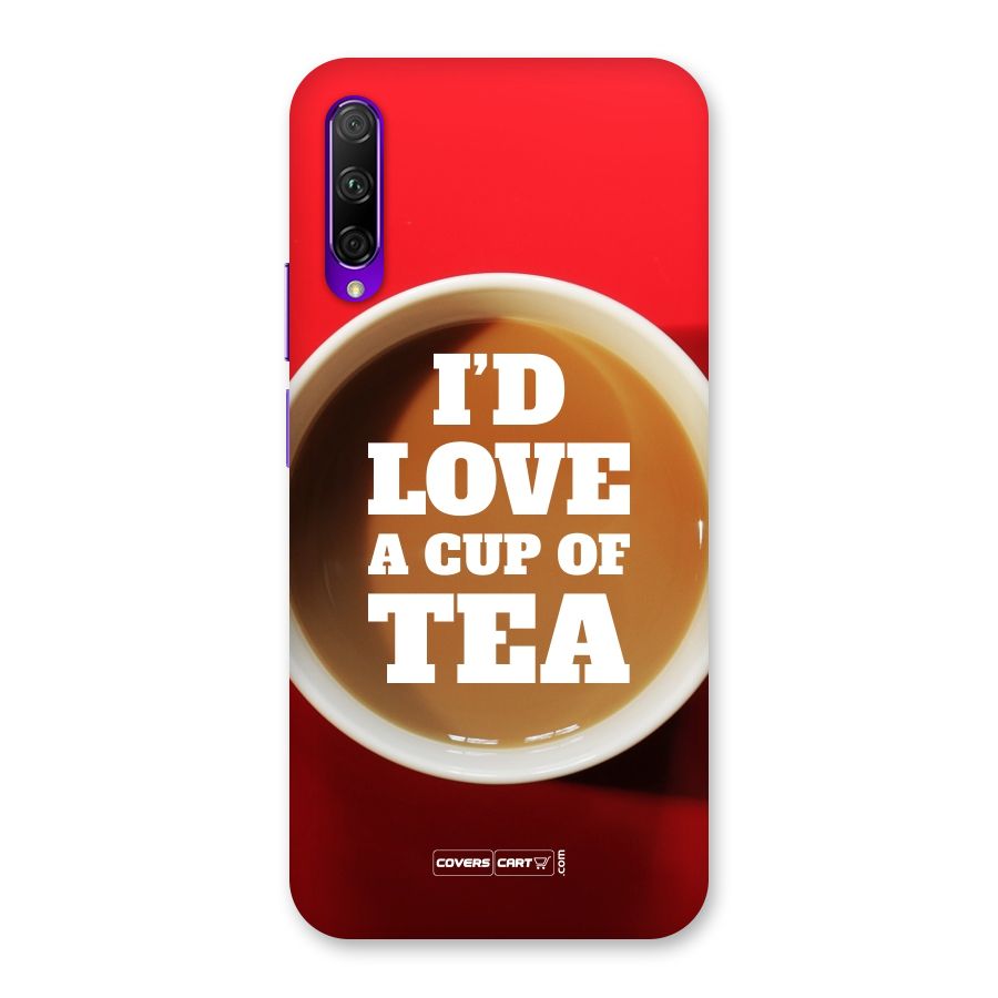 Cup of Tea Back Case for Honor 9X Pro