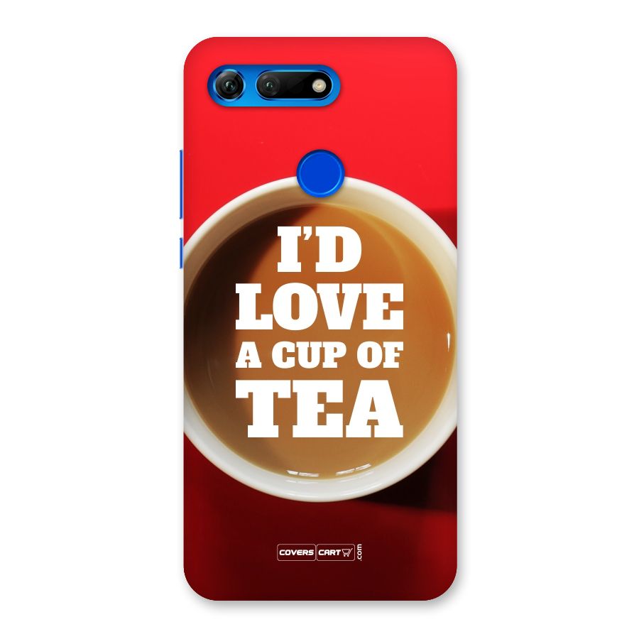 Cup of Tea Back Case for Honor View 20