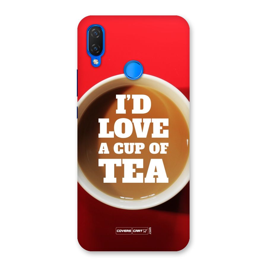 Cup of Tea Back Case for Huawei P Smart+