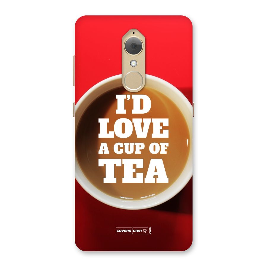 Cup of Tea Back Case for Lenovo K8