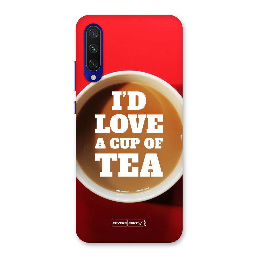Cup of Tea Back Case for Mi A3