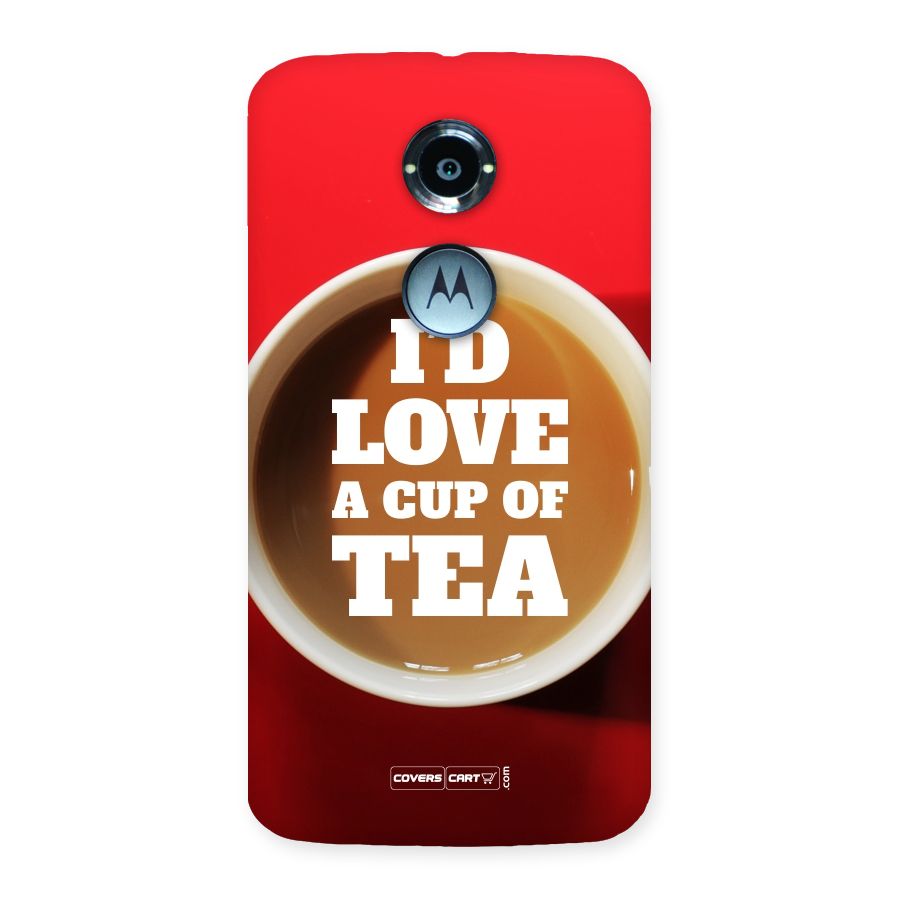 Cup of Tea Back Case for Moto X 2nd Gen