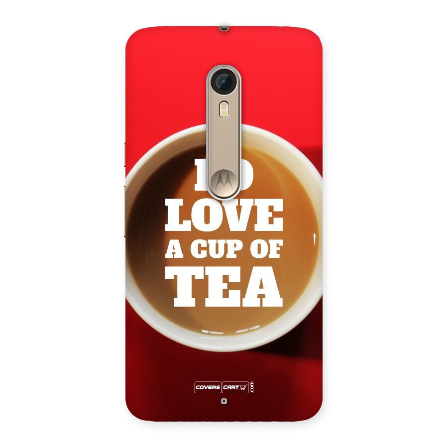 Cup of Tea Back Case for Motorola Moto X Style