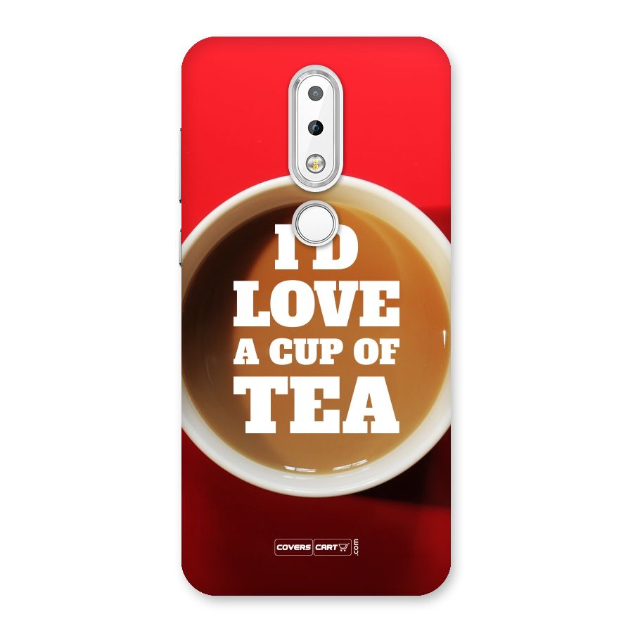 Cup of Tea Back Case for Nokia 6.1 Plus