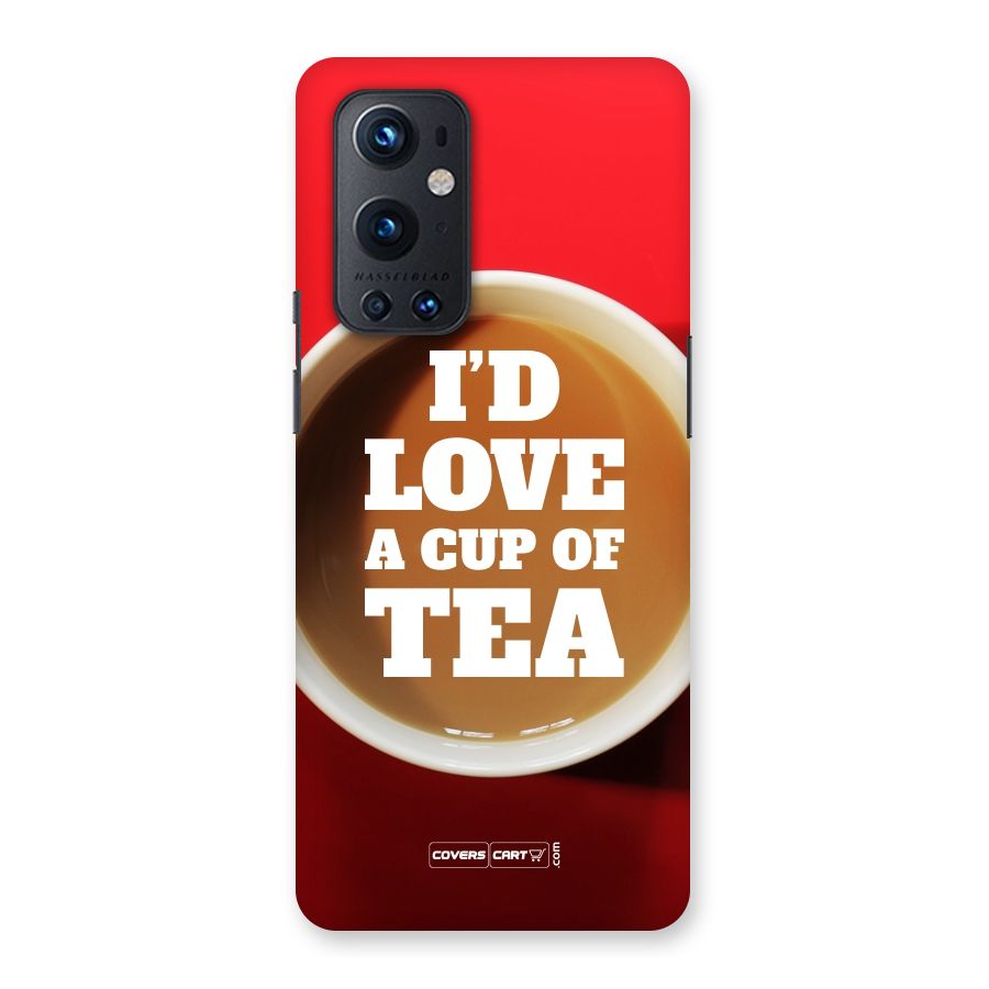 Cup of Tea Back Case for OnePlus 9 Pro
