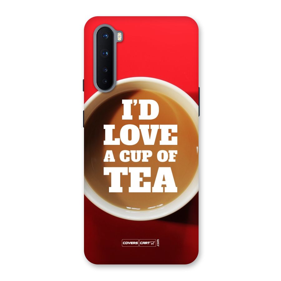Cup of Tea Back Case for OnePlus Nord