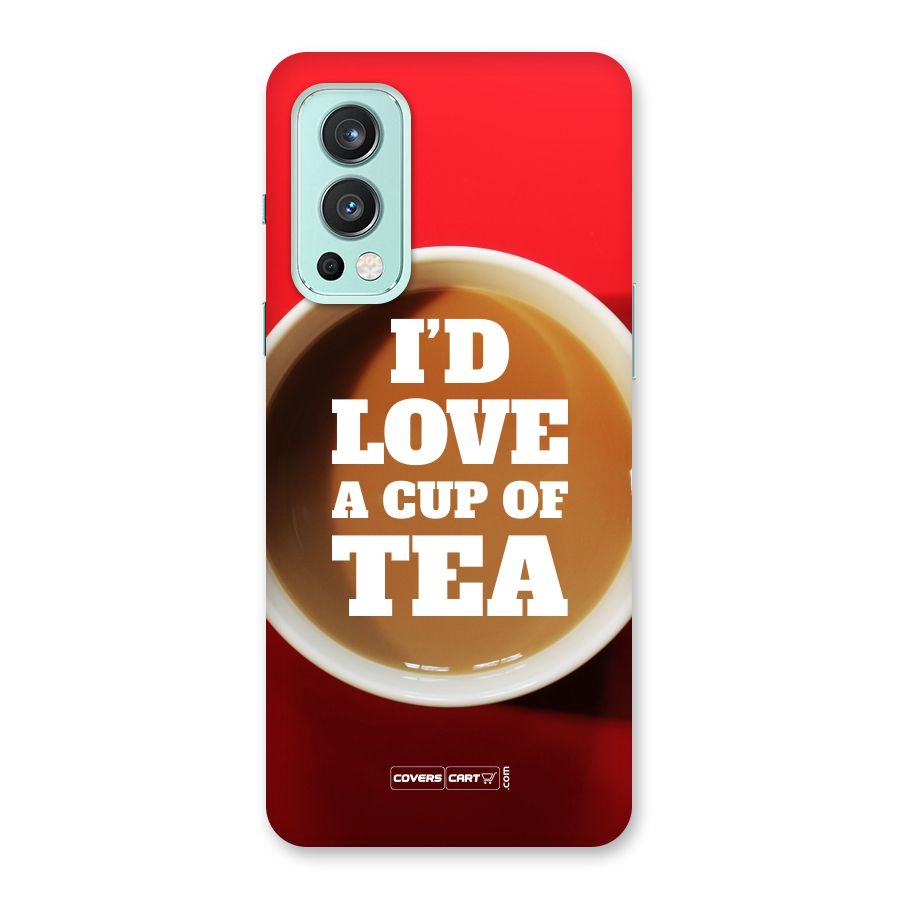 Cup of Tea Back Case for OnePlus Nord 2 5G