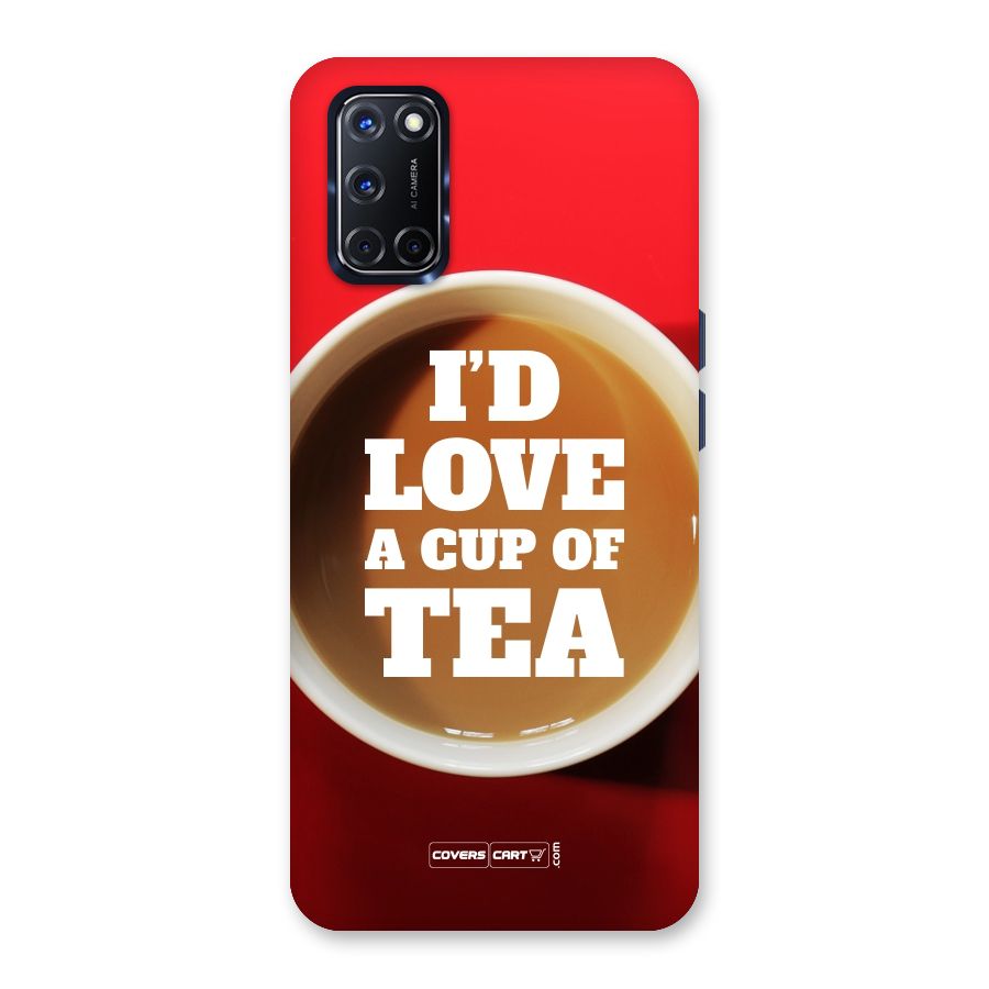 Cup of Tea Back Case for Oppo A52