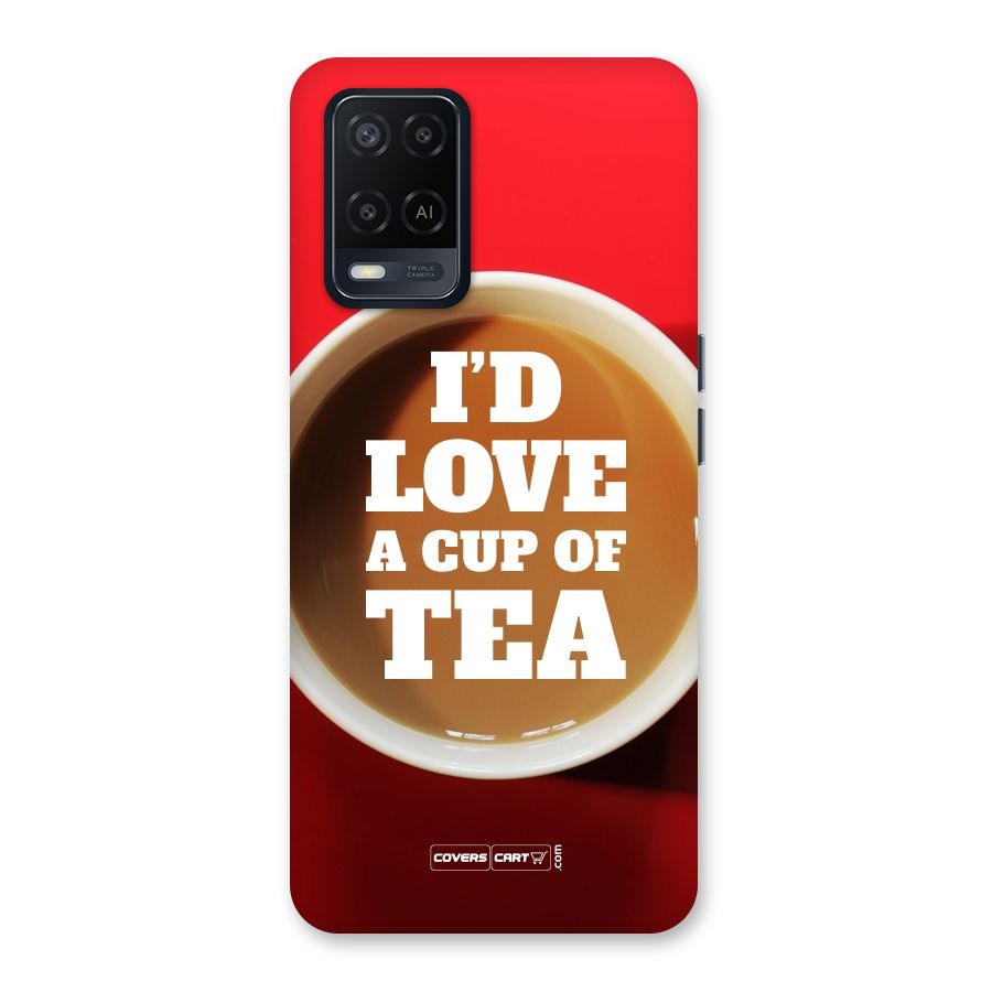 Cup of Tea Back Case for Oppo A54