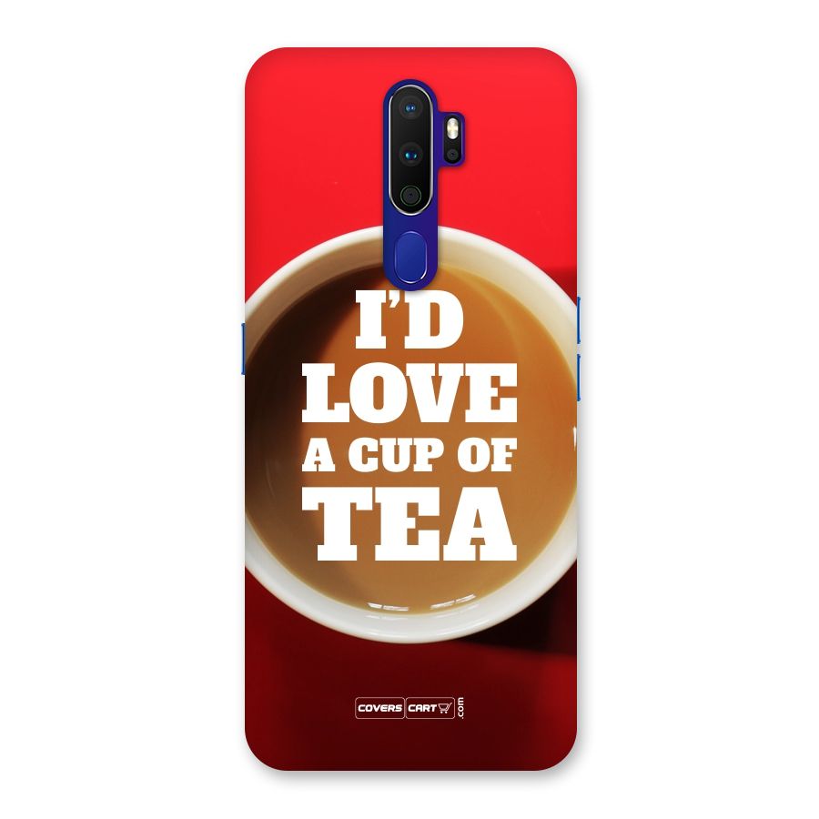 Cup of Tea Back Case for Oppo A9 (2020)